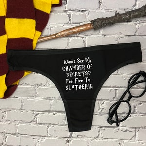 Feel free to slytherin Funny underwear bachelorette party wedding party fun valentines anniversary