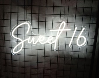 Neon Sweet 16 | Etsy
