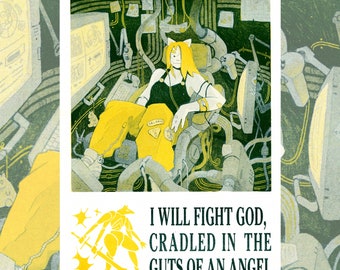 Mech Pilot A4 Riso / Impression risographe