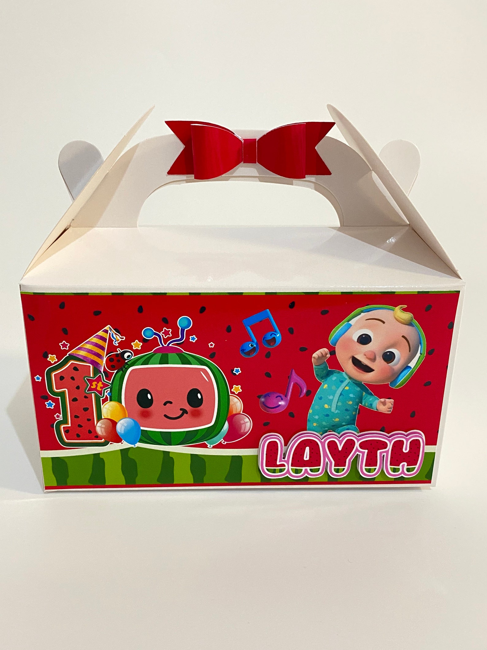Favour Gable Box 3D Personalised Candy Box Baby JJ Etsy UK