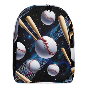 Baseball dreams-esoteric art Backpack, school backpack, book bag, baseball tote, sport backpack