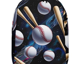 Mochila Baseball Dreams: Mochila escolar de arte esotérico