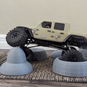 Fully Modular RC Crawler course V2 and obstacles 1/18th 1/24th scale trucks