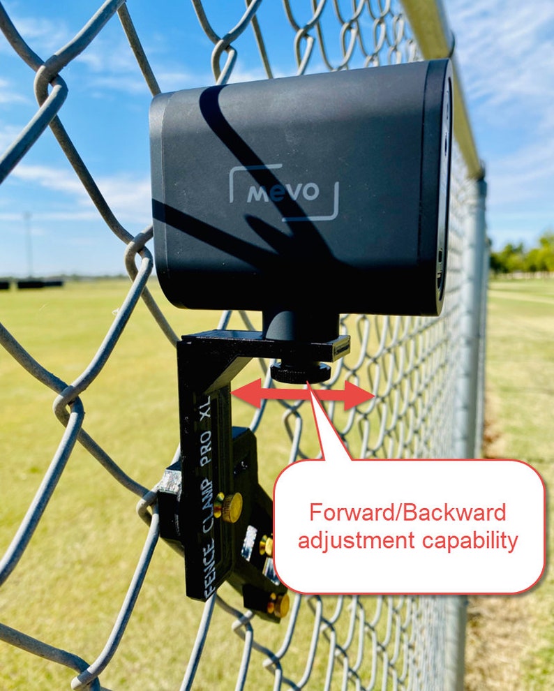 Fence Clamp Pro XL Mevo Mount for Baseball and Softball Etsy Finland