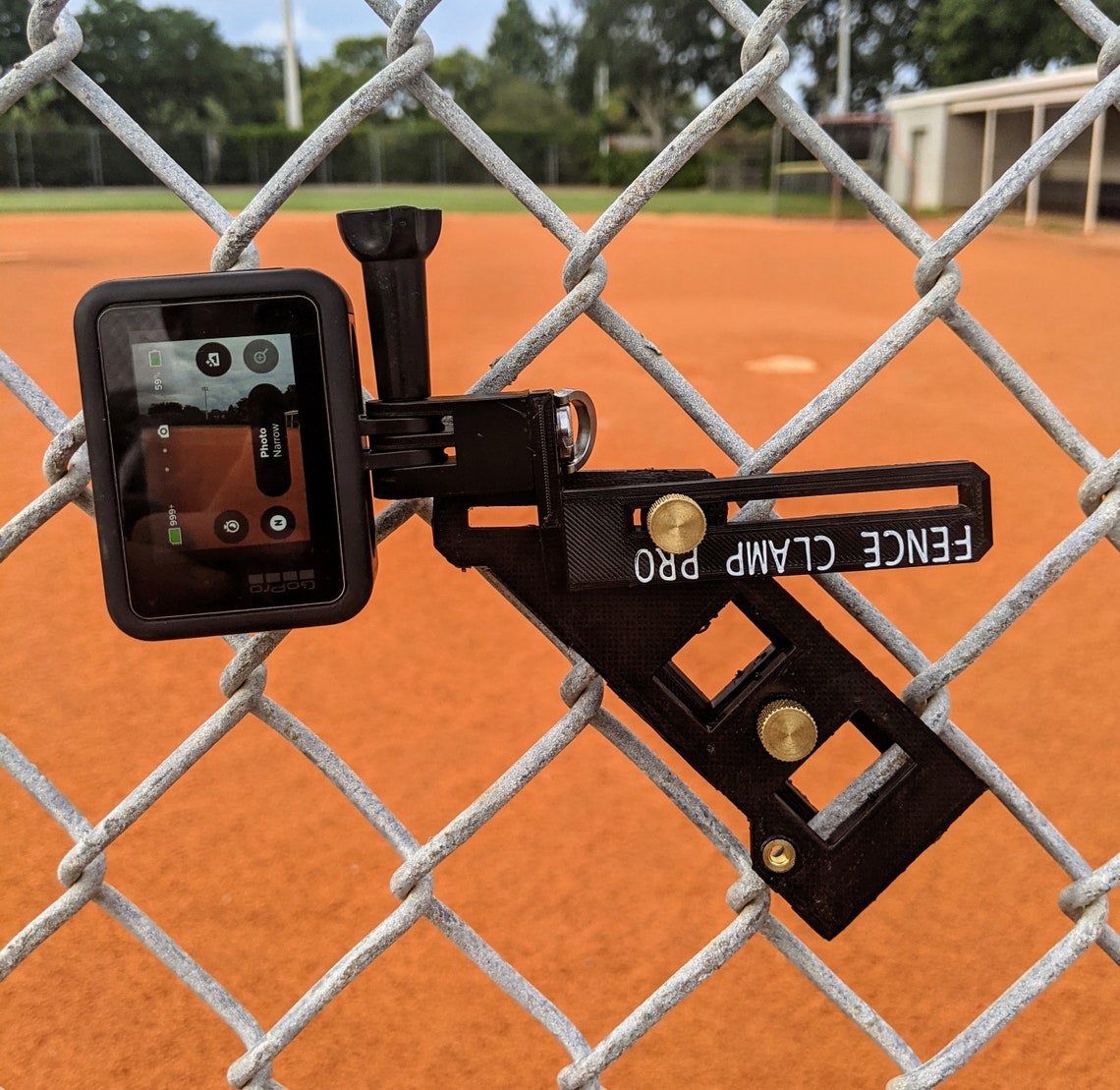 Fence Clamp Pro Gopro Mount for baseball and softball games Etsy
