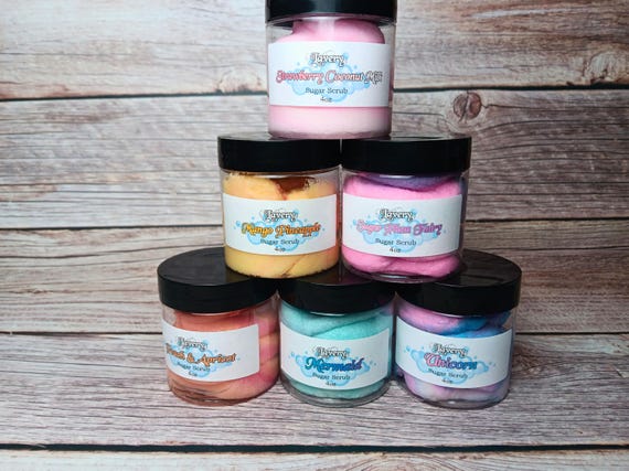 Whipped Foaming Sugar Scrub Exfoliating for Face and Body