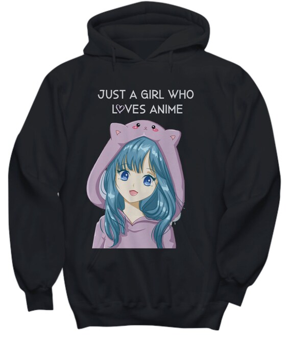 anime girl hoodie