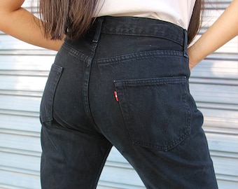 501 Levi's Jeans in Black 30" Waist