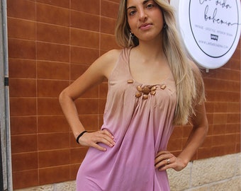 Pink Slip Dress