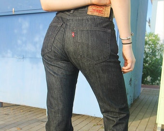501 Shrink to Fit Denim Indigo - Etsy 