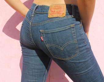 513 Levi's Jeans in Blau 74cm Taille