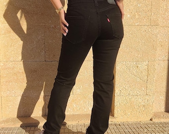 511 Levis | Womens Black Jeans | Ladies Black Jeans | 511 Levis Black Jeans | Mid Rise Jeans | Slim Fit Jeans | Black Levis Jeans