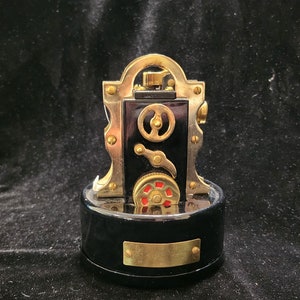 Vintage Edison Ticker Tape Table Lighter