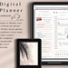 Digital Planner, Customizable Planner, Goodnotes Planner, iPad Planner, Daily and Weekly Planner Inserts, Undated Planner, Digital Journal 