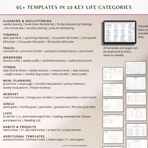 2025 Goodnotes Digital Planner Template for Ipads Android Tablets and ...