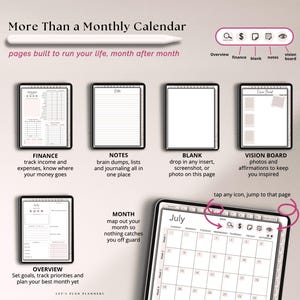Teacher Mid-Year 2026 2027 Digital Planner iPad GoodNotes Dated Daily Weekly and Monthly Notability School Year Template imagen 3