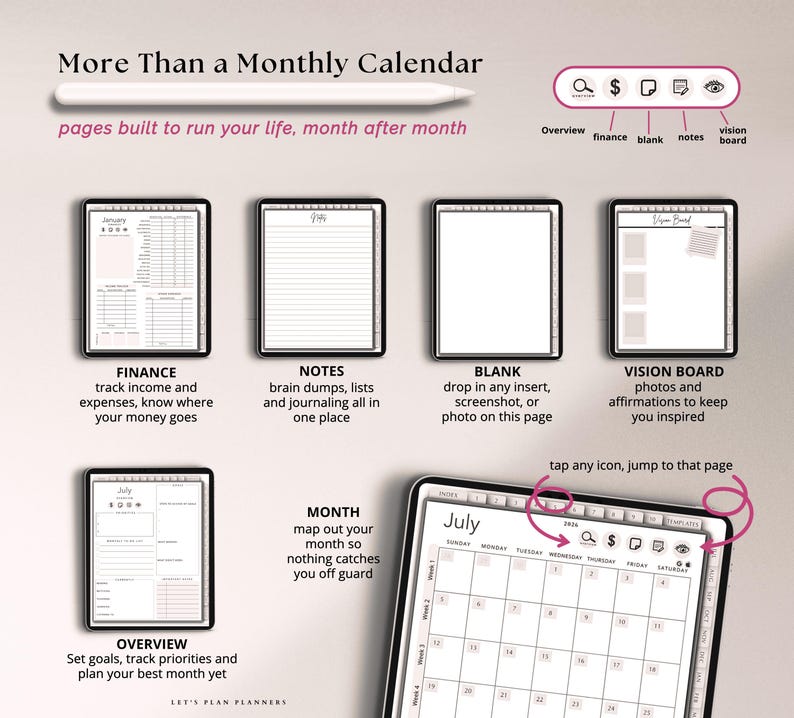 Teacher Mid-Year 2026 2027 Digital Planner iPad GoodNotes Dated Daily Weekly and Monthly Notability School Year Template imagen 3