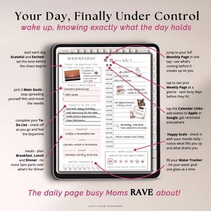 Teacher Mid-Year 2026 2027 Digital Planner iPad GoodNotes Dated Daily Weekly and Monthly Notability School Year Template imagen 7