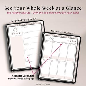 Teacher Mid-Year 2026 2027 Digital Planner iPad GoodNotes Dated Daily Weekly and Monthly Notability School Year Template imagen 4