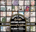 Digital Planner 2026 Customizable WHOLE SHOP BUNDLE GoodNotes iPad Template Android Notability Journal Digital Stickers Printables & Inserts