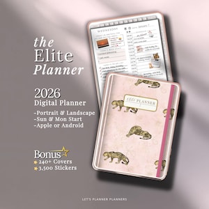 Digital Planner 2026, Weekly Daily Planner for Noteful and Android Devices