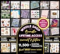 SHOP BUNDLE 2026, 2027 Digital Planner GoodNotes iPad Template Android Notability Journal Stickers Printables & Inserts