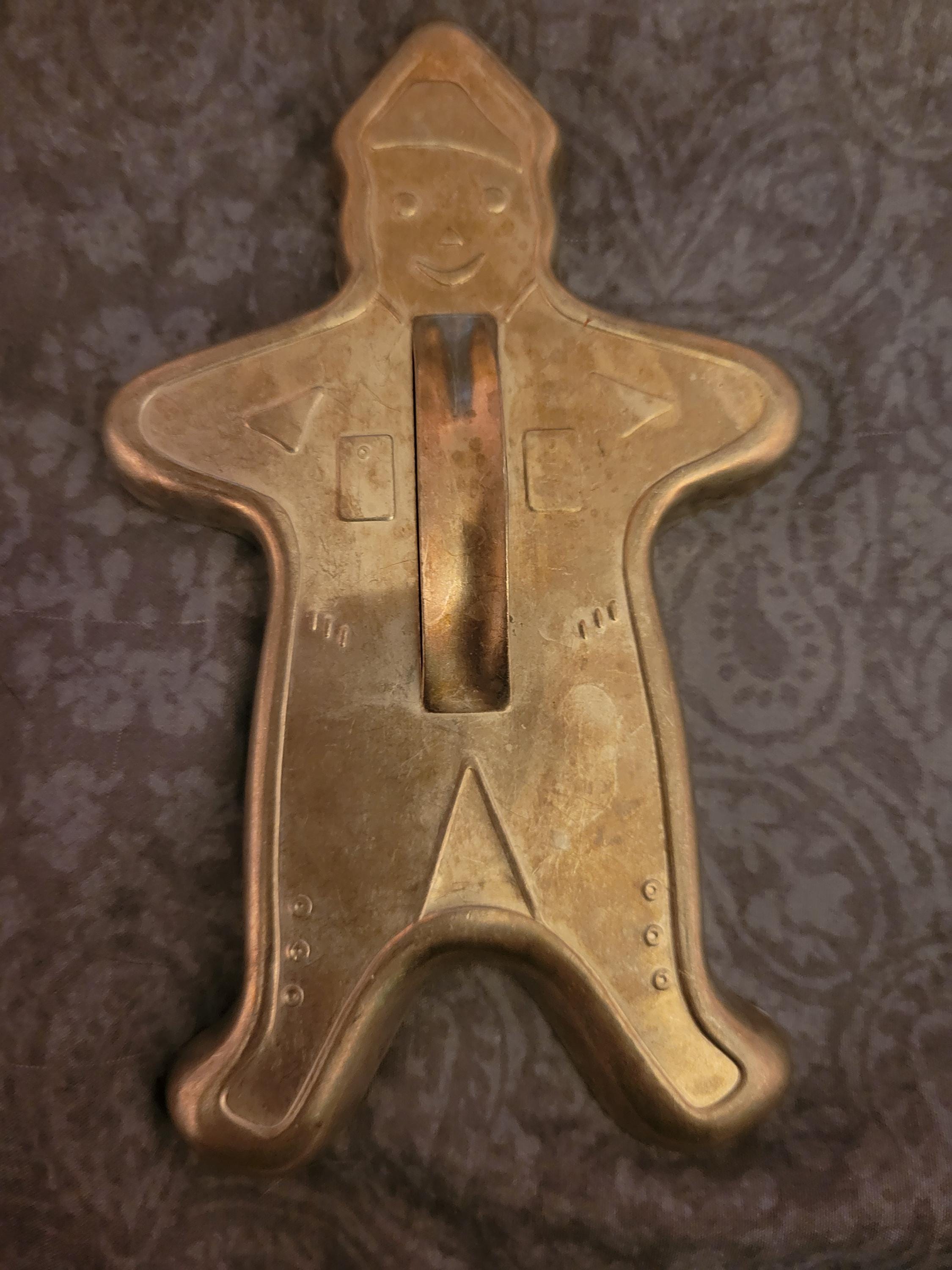 アンティーク WRIGHT & SON ビスケットジャー 販促品 Vintage Metal Cookie Cutters - Etsy