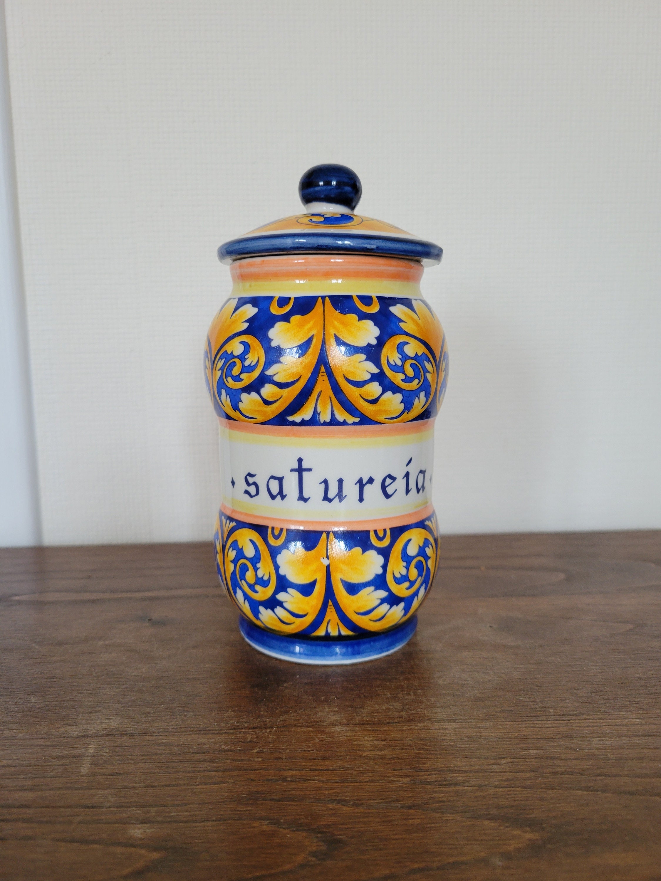 Vintage Italien Spice Jar