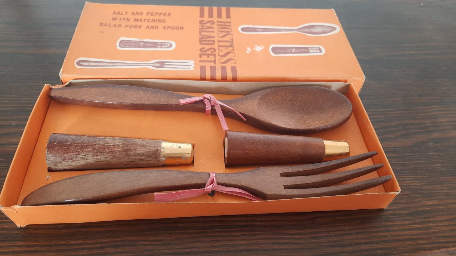 Ensemble de Salades Hôtessess Vintage