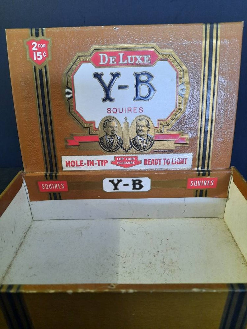 3 Empty Cigar Boxes Etsy