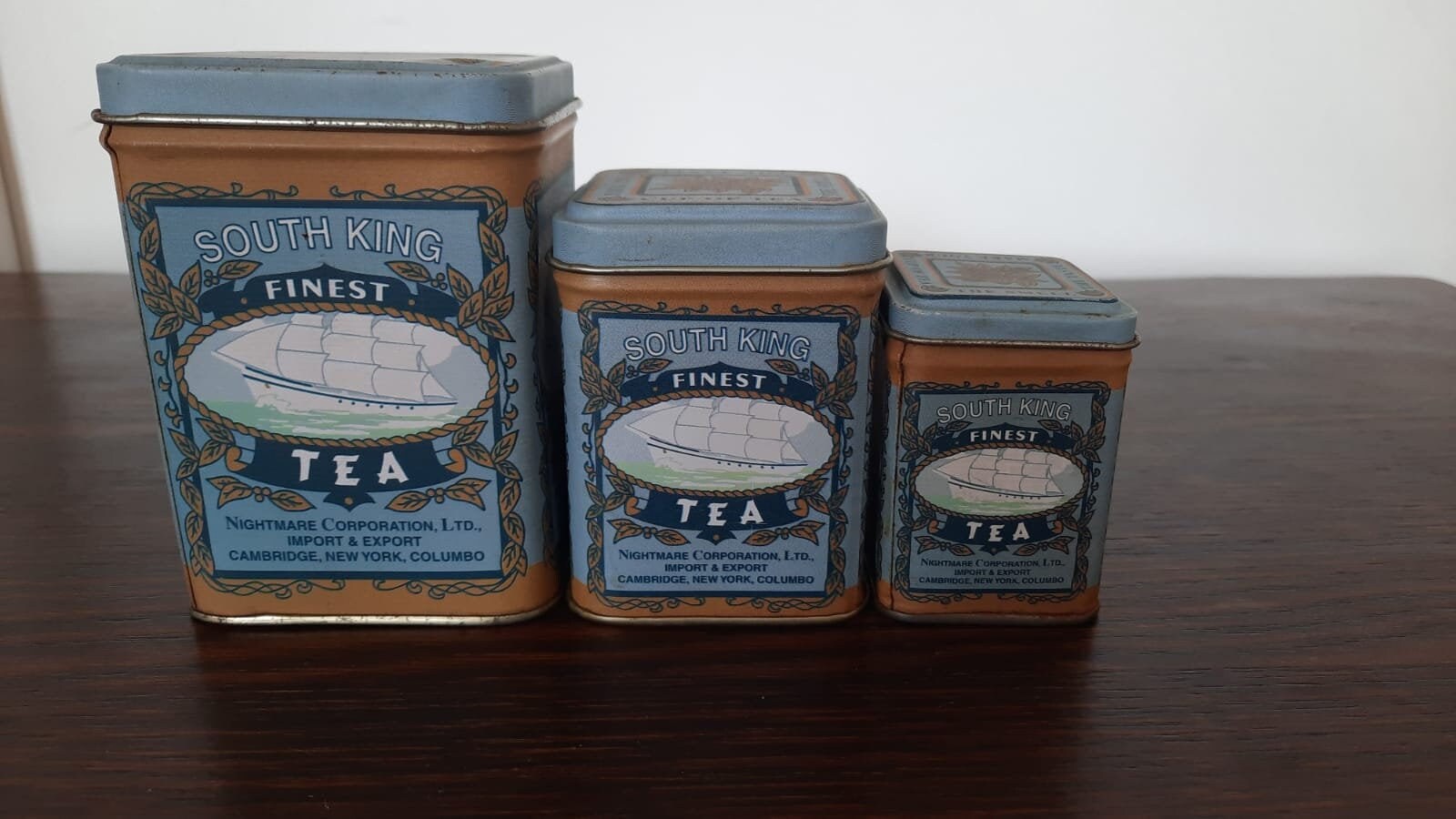 Vintage Collection Tea Caddies