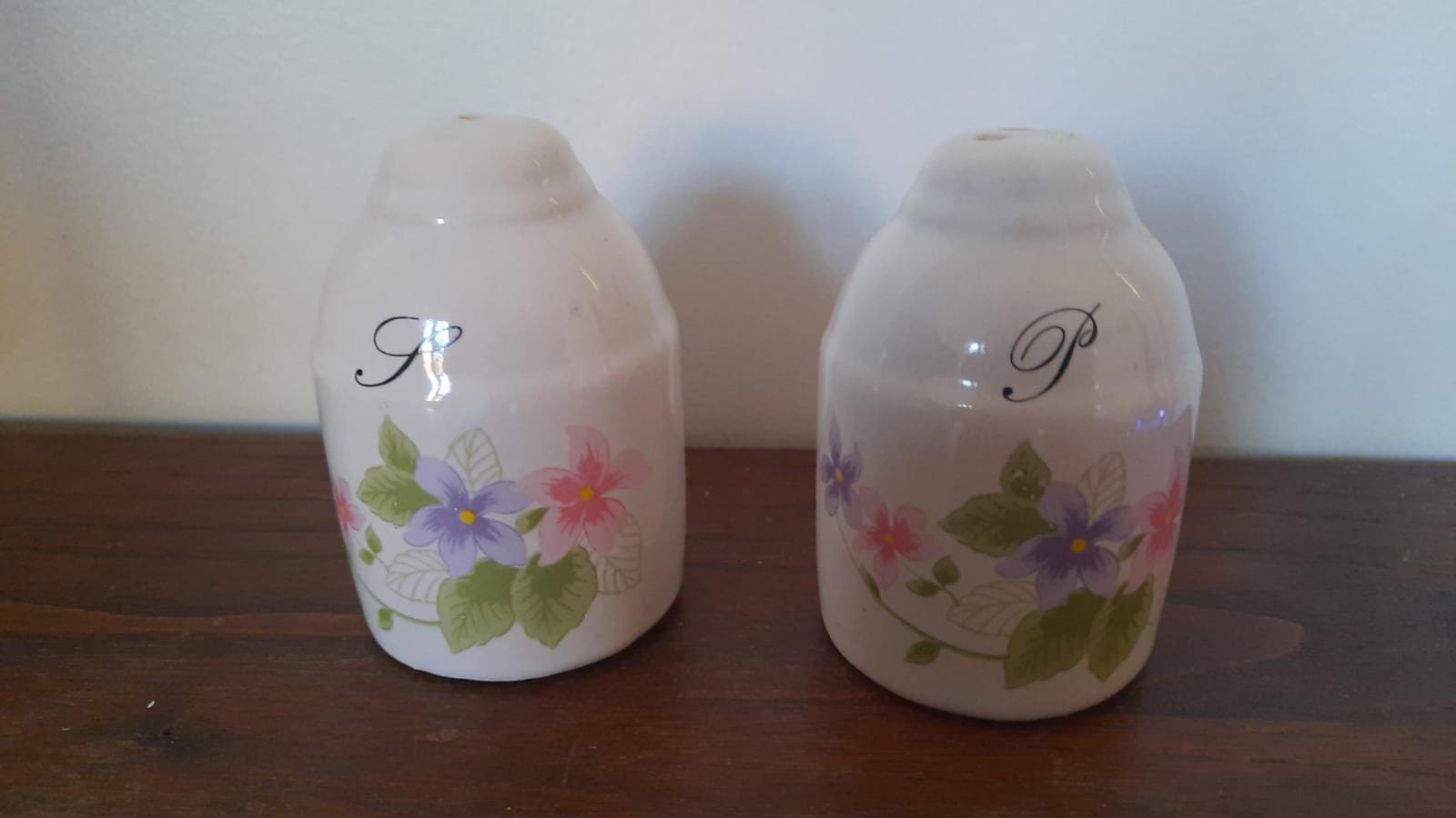 Retro Salt & Pepper Shakers