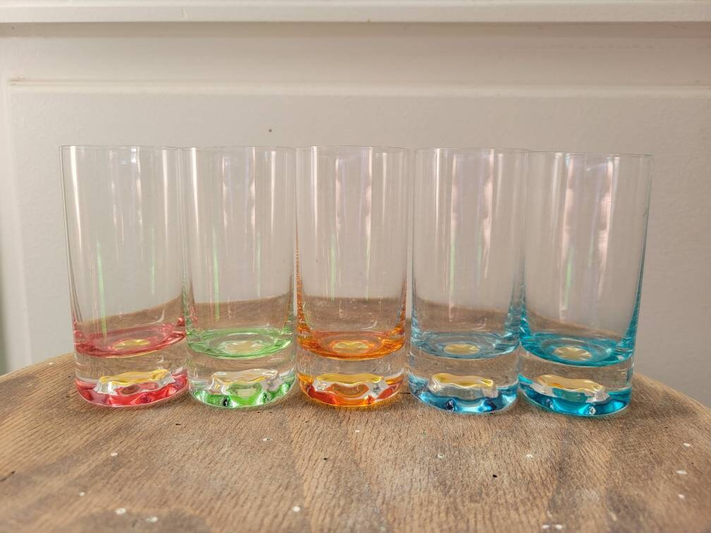 Ensemble Coloré de Verres Liqueur
