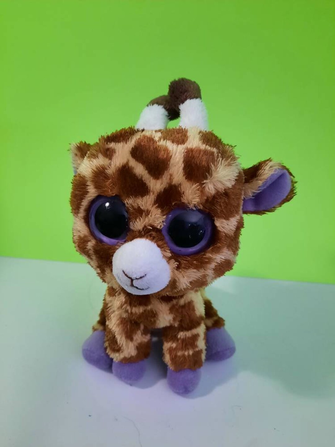 Safari the Giraffe Ty Stuffed Animal no Ear Tag Etsy