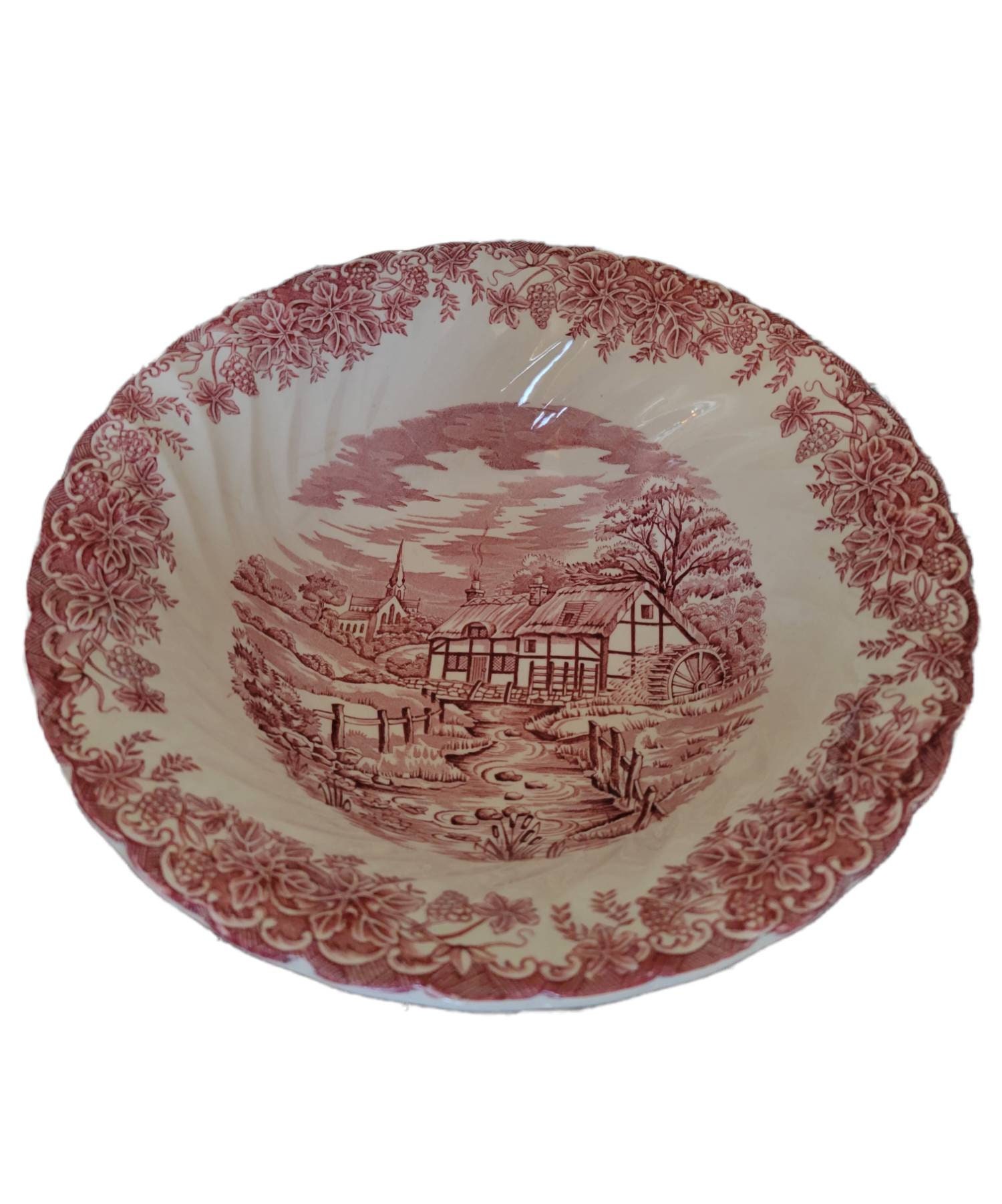 Fine Staffordshire Ware The Brook Bol de Service