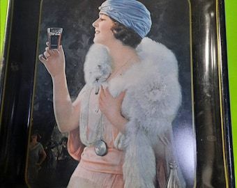 Vintage Coca Cola Tablett