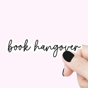Stickers citation gueule de bois Sticker drôle Sticker motivant pour ordinateur portable Sticker livresque Sticker bouteille d'eau Stickers citation livre