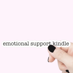 Stickers citation kindle soutien émotionnel, sticker kindle drôle, sticker lecture livresque, sticker bouteille d'eau, stickers citation livre drôle