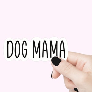 Sticker chien maman citation autocollant bouteille d'eau autocollants chien amoureux ordinateur portable autocollant chiot autocollant chien maman verre autocollant fourrure maman autocollant