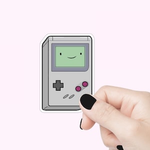 Sticker vinyle Gameboy sticker cadeau Nintendo jeu vidéo sticker geek cadeau sticker gameboy pack d'autocollants Mario autocollant gagnant rétro vintage