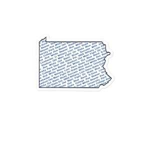 Pennsylvania Penn State Word Art