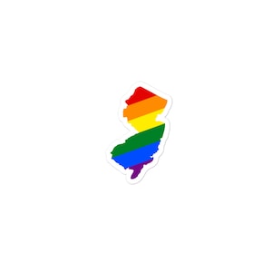 Naklejka New Jersey Pride