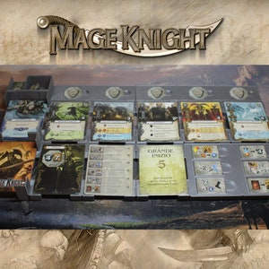 Mage Knight - Magnetic Player Dashboard