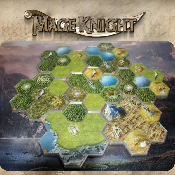 Mage Knight - Magnetic Tile Holder