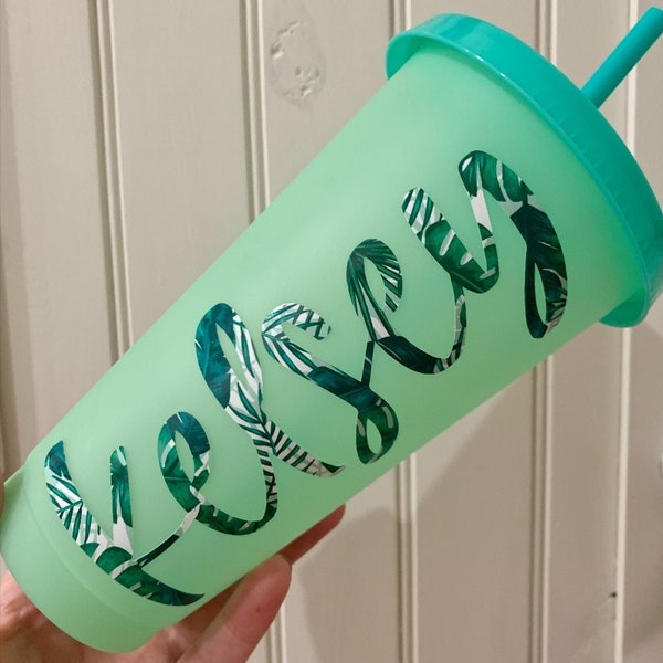 Tropical Leaf Decals Etsy