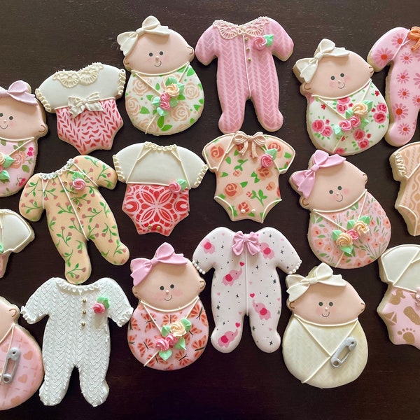 Baby Shower Sugar Cookies