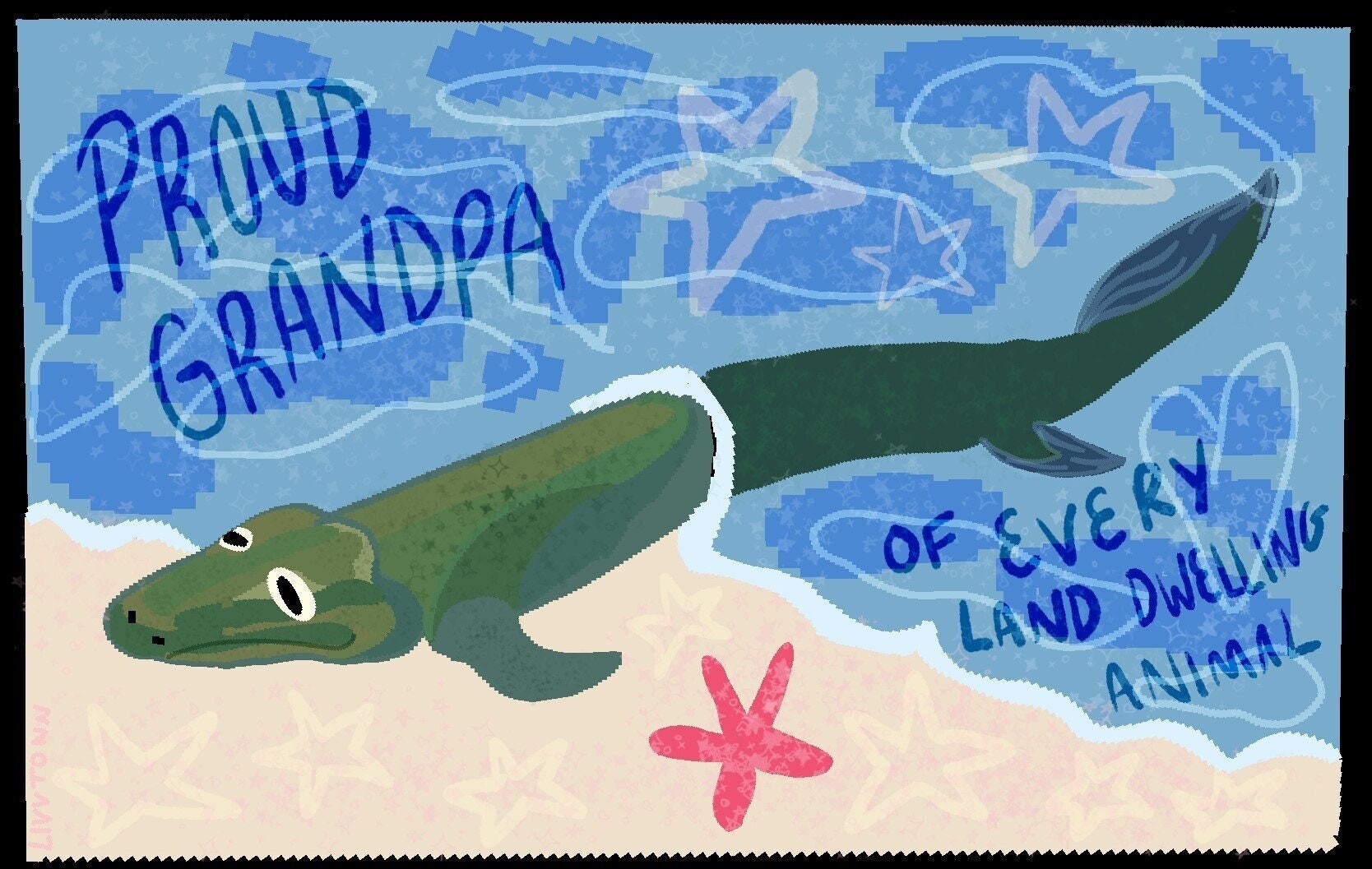 Tiktaalik plush cheap