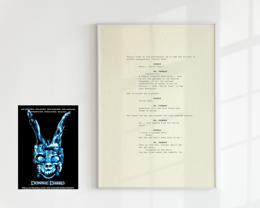 Donnie Darko Quotes Cellar Door donnie-darko-quotes-cellar-door