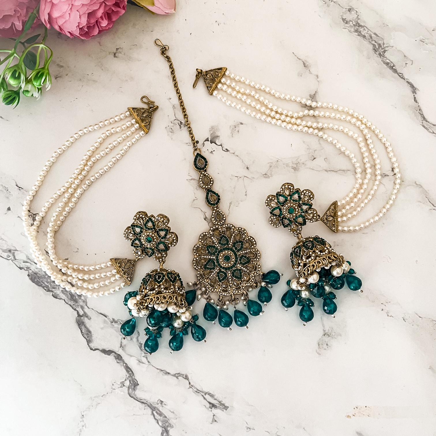 Devsena style jhumka deals