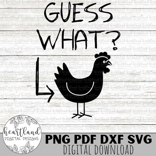 Funny SVG, Chicken Butt SVG, Funny Shirt Design, What's Up Chicken Butt? Digital Download